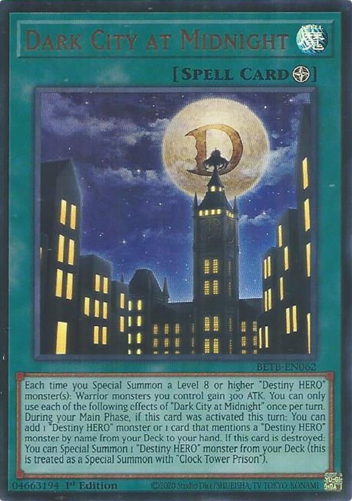 Dark City at Midnight (BETB-EN062) (BETB)