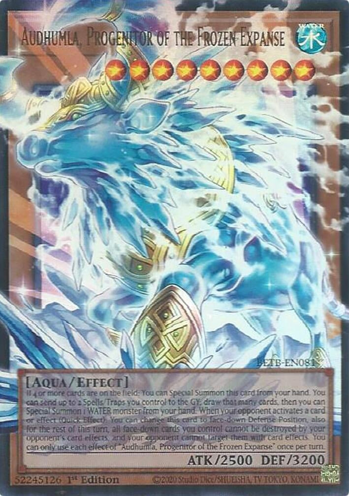 Audhumla, Progenitor of the Frozen Expanse (Extended Art) (BETB-EN081) (BETB)