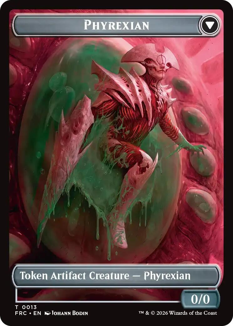 Phyrexian // Incubator Double-Sided Token (13 // 13) (FRC)