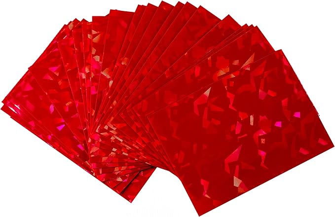 100 Holographic Card Sleeves