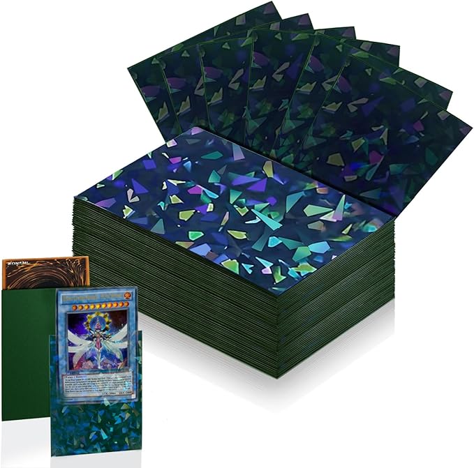 100 Holographic Card Sleeves