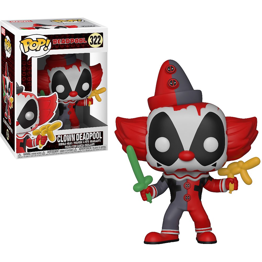 Funko Pop! Clown Deadpool 322