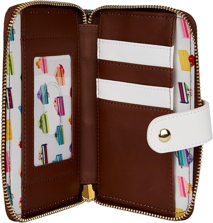 Loungefly Disney Princess Cakes Zip Around Wallet