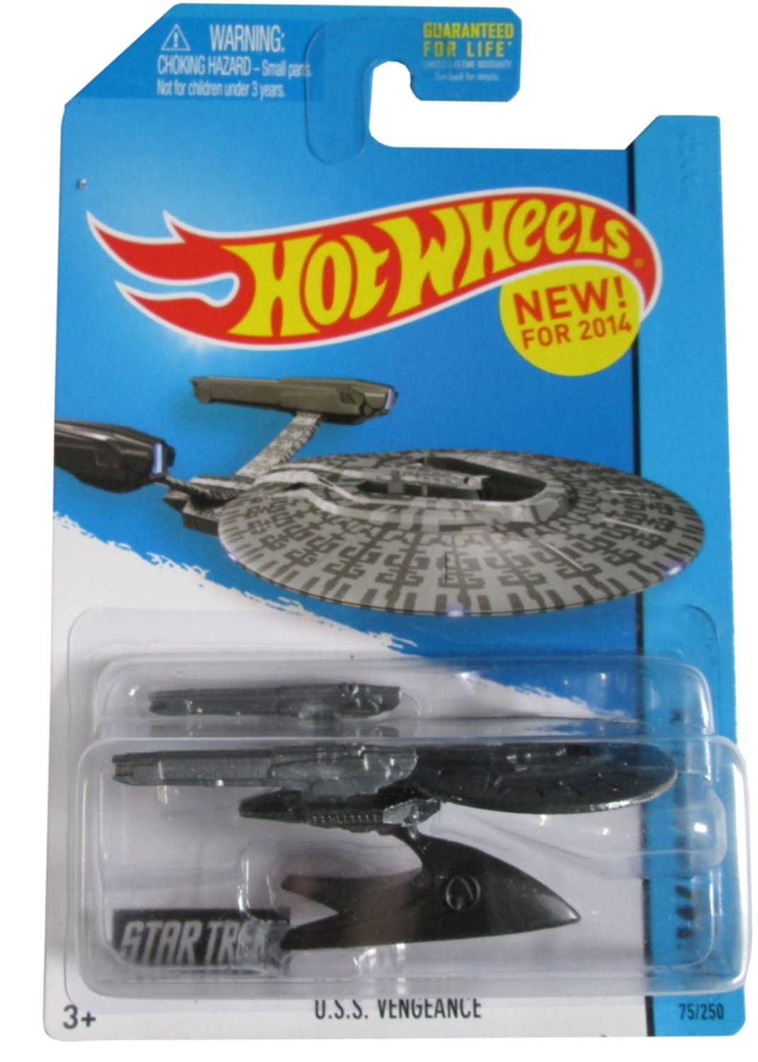 Star Trek U.S.S. Vengeance Hot Wheels Screen Time Diecast Starship