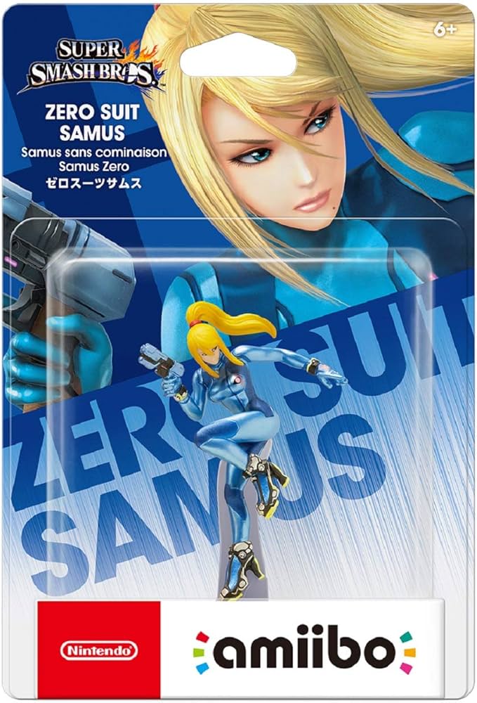 Super Smash Bros. Metroid Zero Suit Samus amiibo
