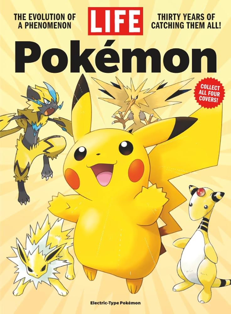 POKEMON - LIFE - Electric-Type Pokemon Magazine