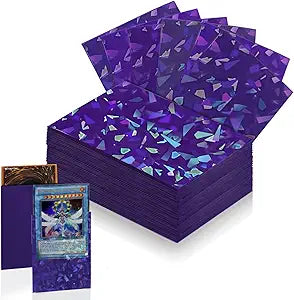 100 Holographic Card Sleeves