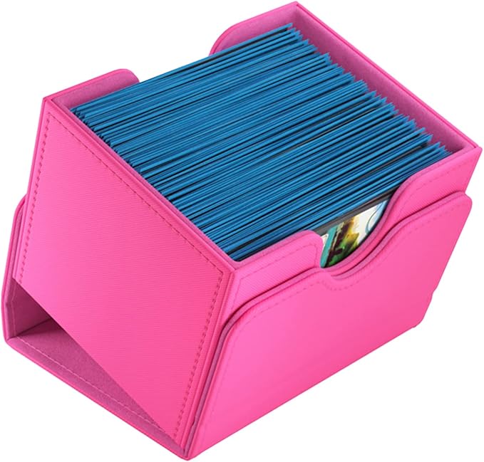 GameGenic Deck Box – Sidekick XL Pink 100CT – Durable and Sturdy TCG, OCG, CCG Card Storage