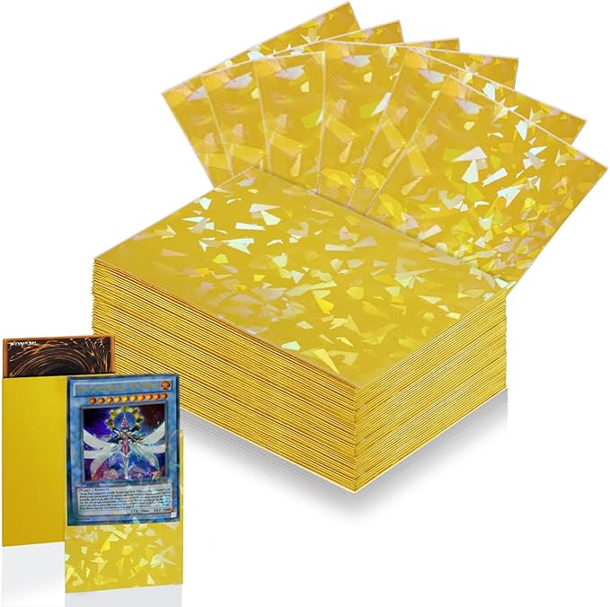 100 Holographic Card Sleeves