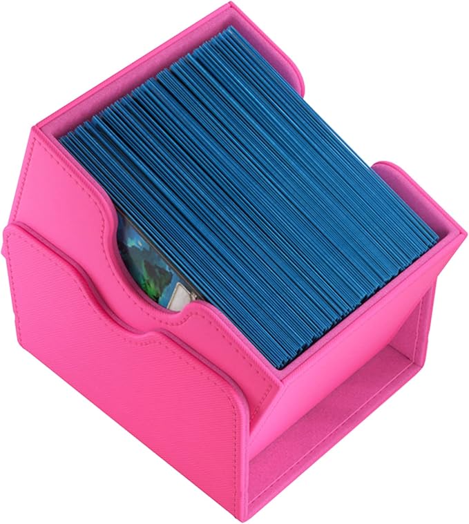GameGenic Deck Box – Sidekick XL Pink 100CT – Durable and Sturdy TCG, OCG, CCG Card Storage