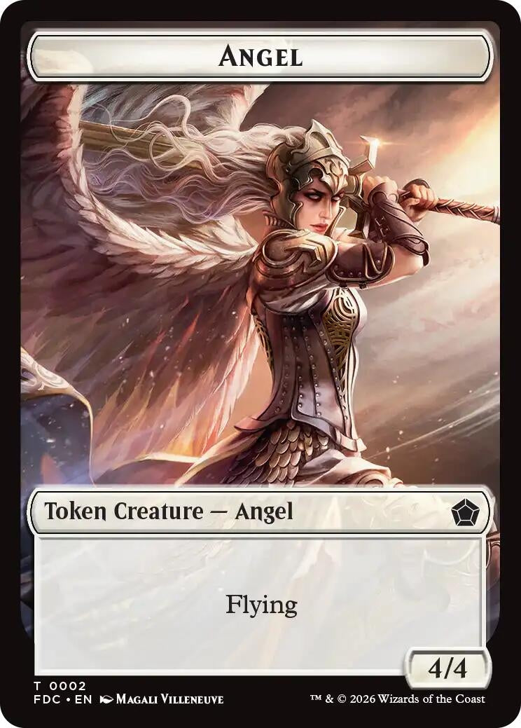 Angel (0002) // The Monarch Double-Sided Token (2 // 17) (FDC)
