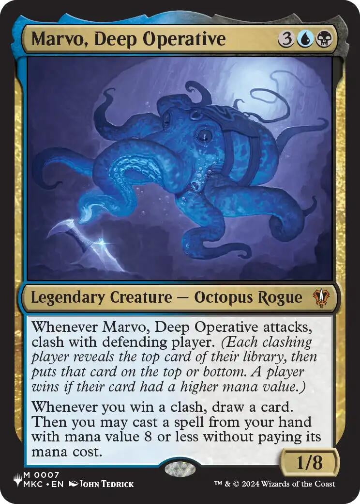 Image for Marvo, Deep Operative (7) (LIST) - Magic: The Gathering