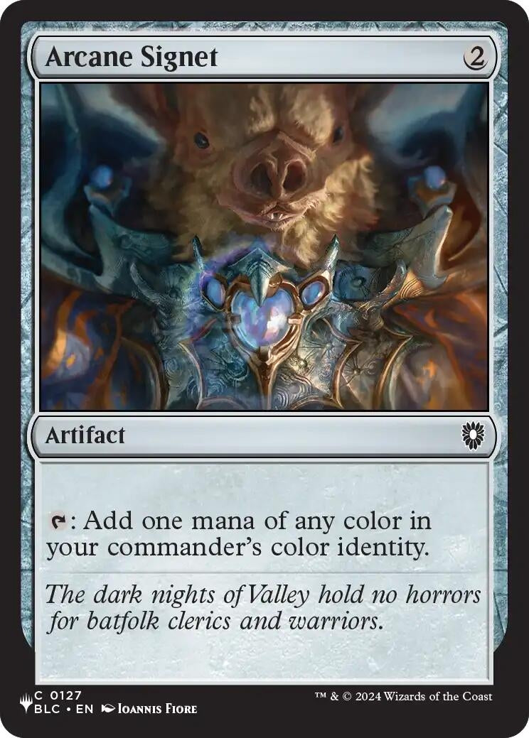 Arcane Signet (BLC) (127) (LIST)