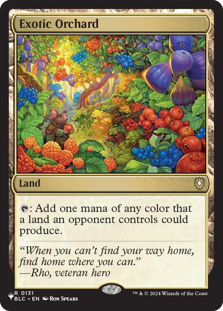 Image for Exotic Orchard (131) (LIST) - Magic: The Gathering