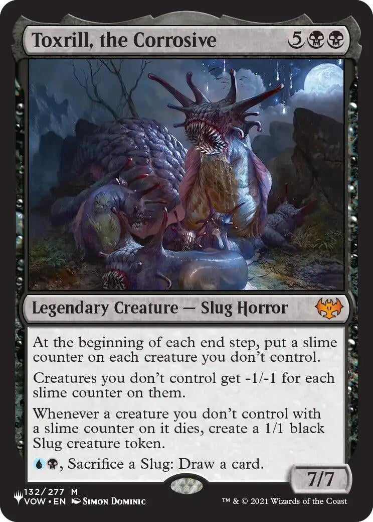 Image for Toxrill, the Corrosive (132) (LIST) - Magic: The Gathering