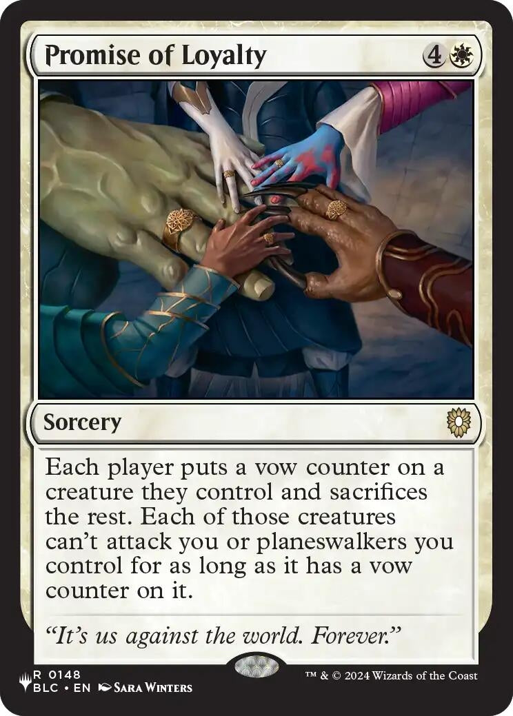 Promise of Loyalty (148) (LIST)