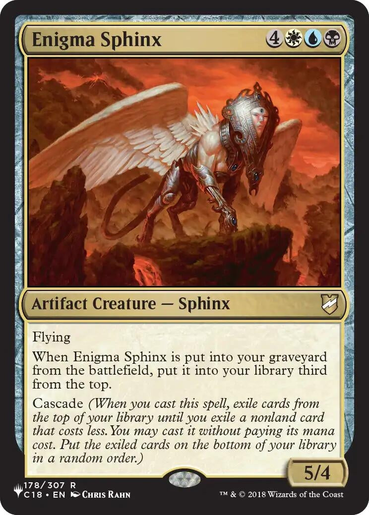 Enigma Sphinx (178) (LIST)