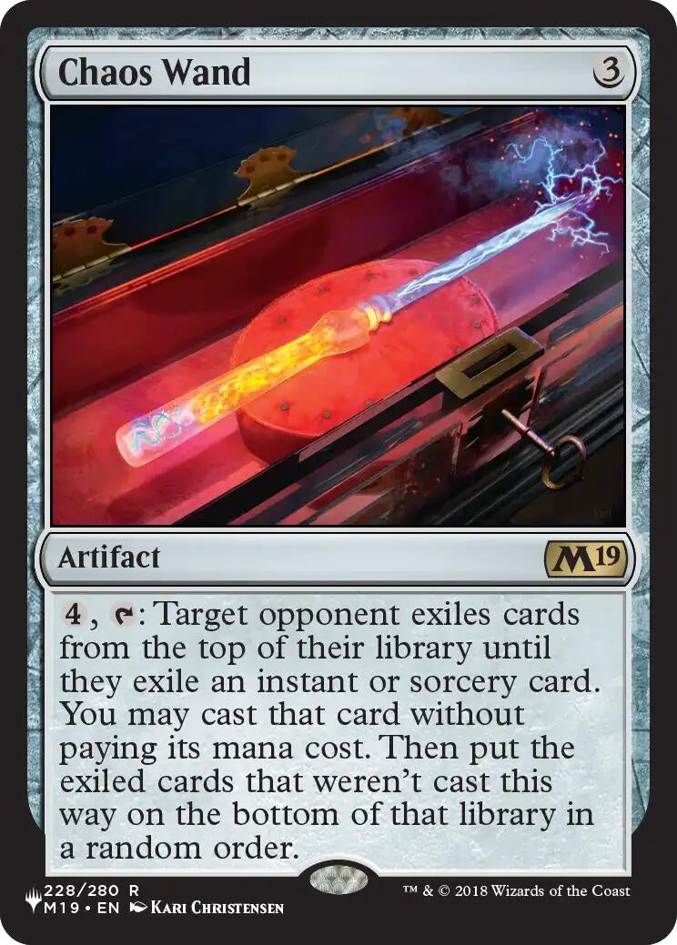 Chaos Wand (228) (LIST)