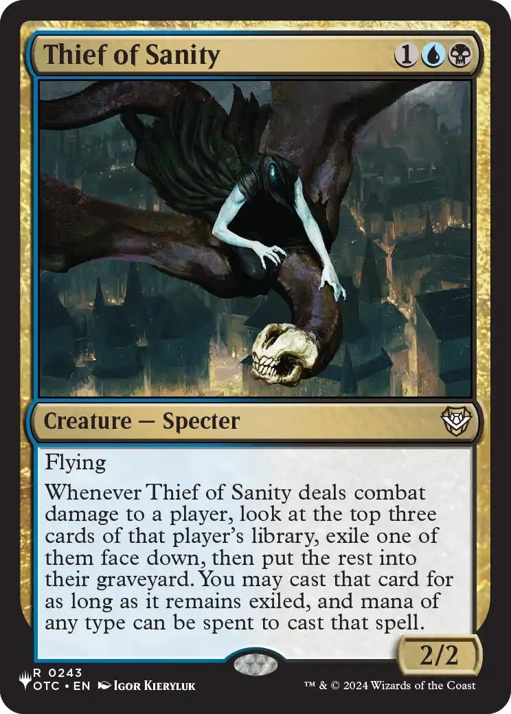 Thief of Sanity (243) (LIST)