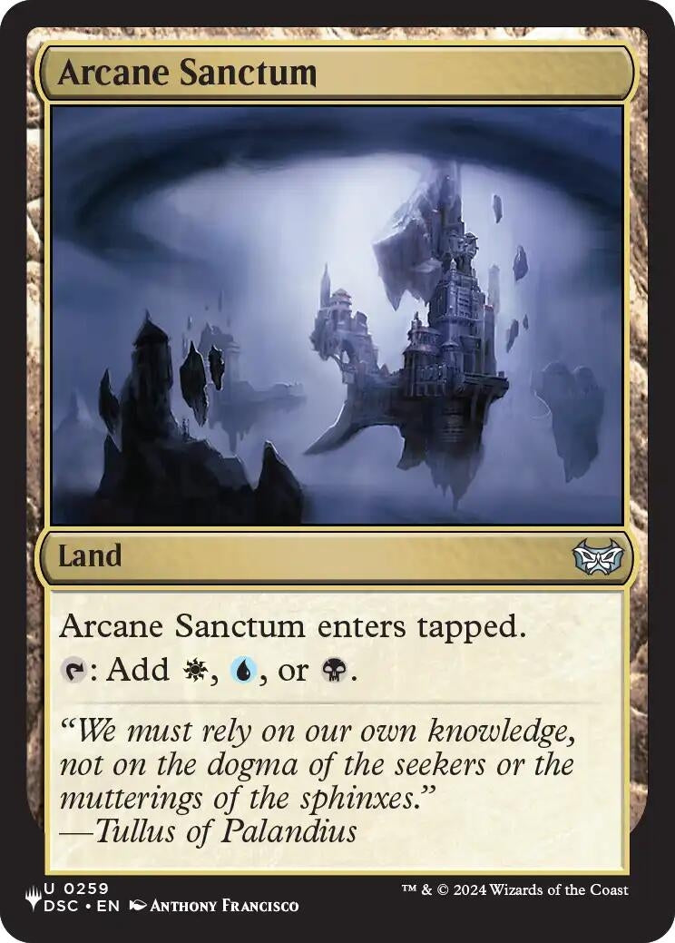 Image for Arcane Sanctum (DSC) (259) (LIST) - Magic: The Gathering