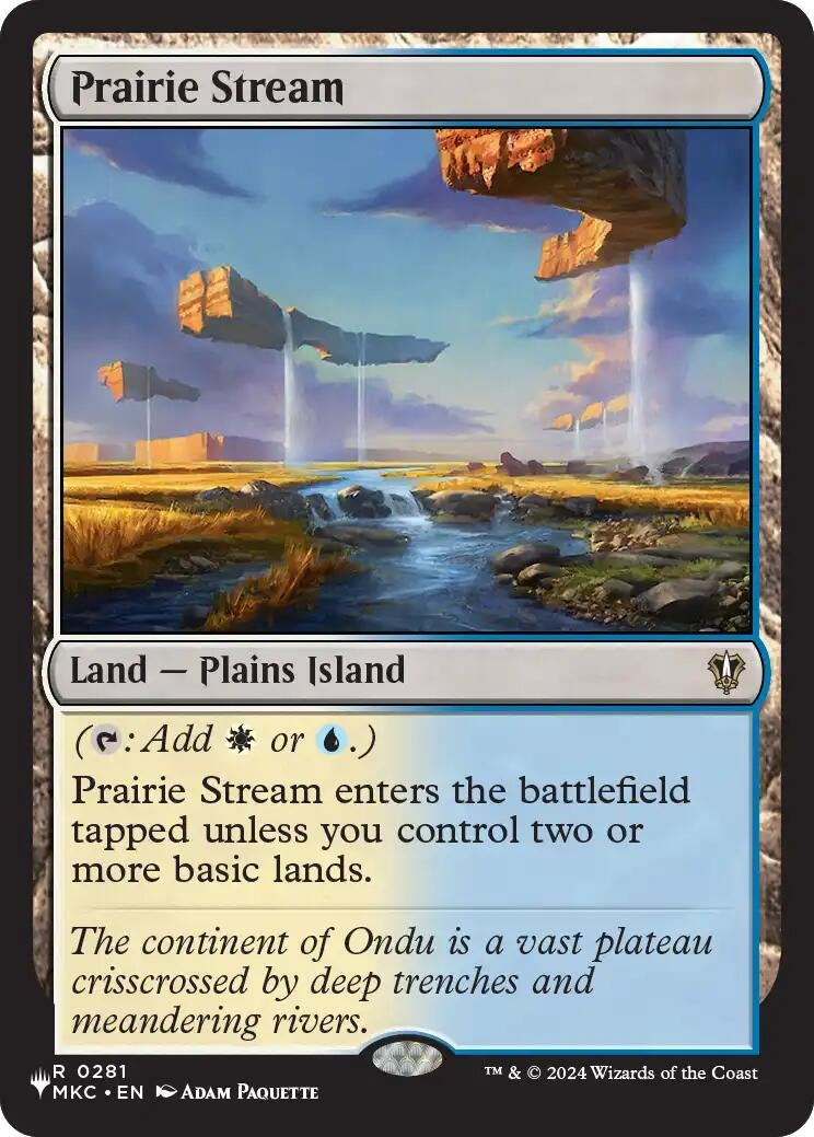 Prairie Stream (281) (LIST)
