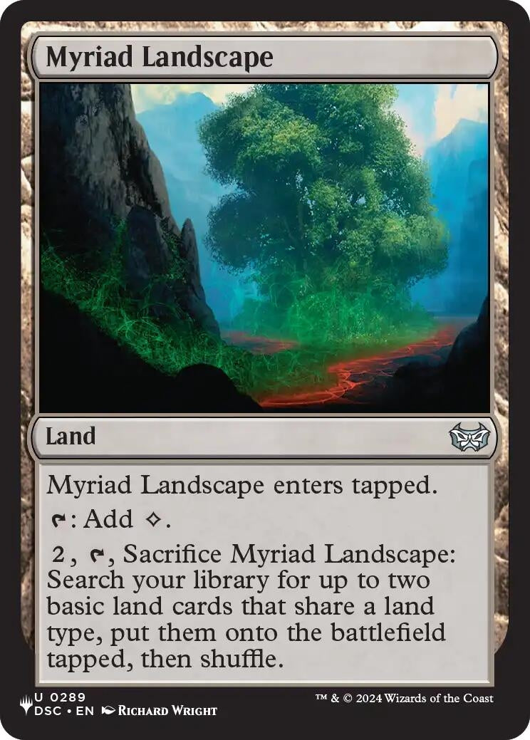 Image for Myriad Landscape (DSC) (289) (LIST) - Magic: The Gathering