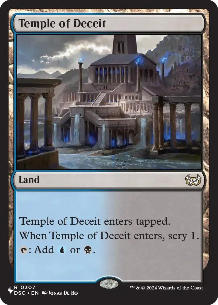 Temple of Deceit (307) (LIST)