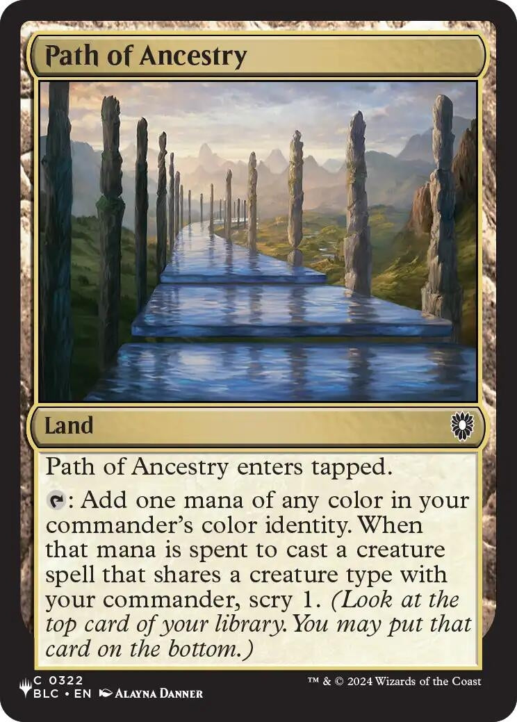 Path of Ancestry (BLC) (LIST)