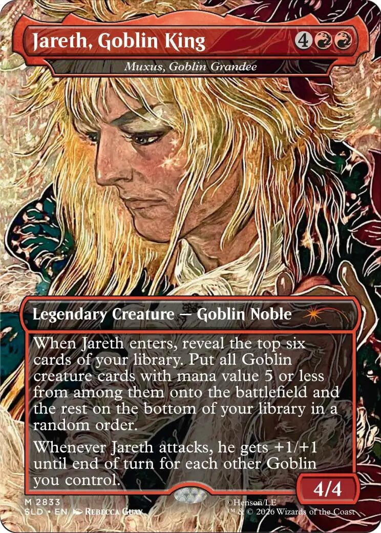 Jareth, Goblin King - Muxus, Goblin Grandee (2833) (SLD)
