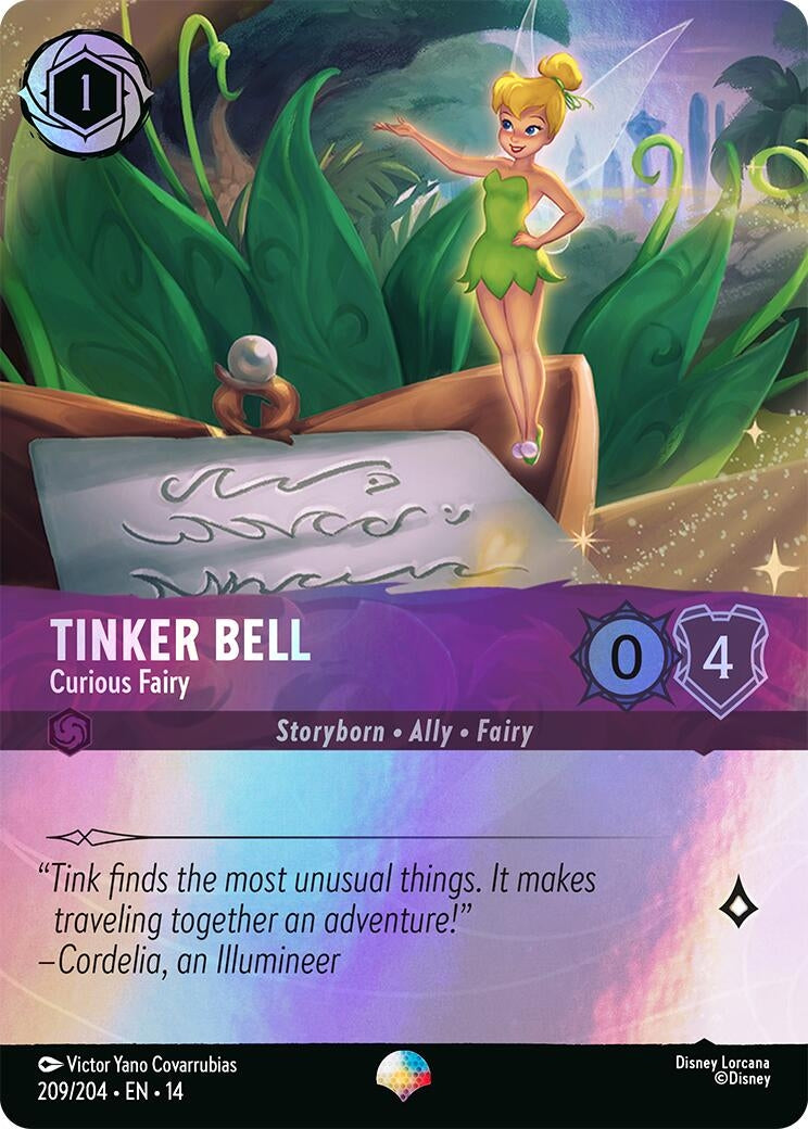Tinker Bell - Curious Fairy (Epic) (209/204) (14)