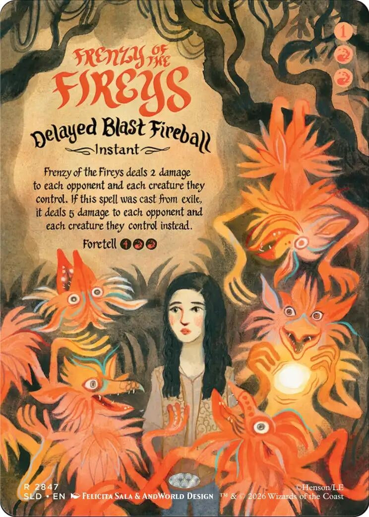 Frenzy of the Fireys - Delayed Blast Fireball (2847) (SLD)