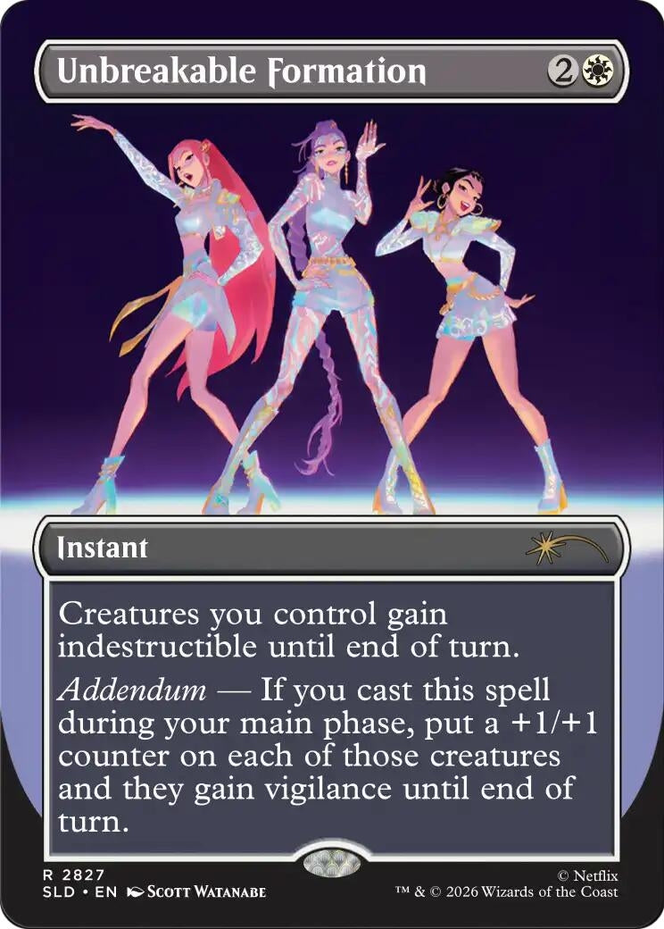 Image for Unbreakable Formation (2827) (2827) (SLD) - Magic: The Gathering