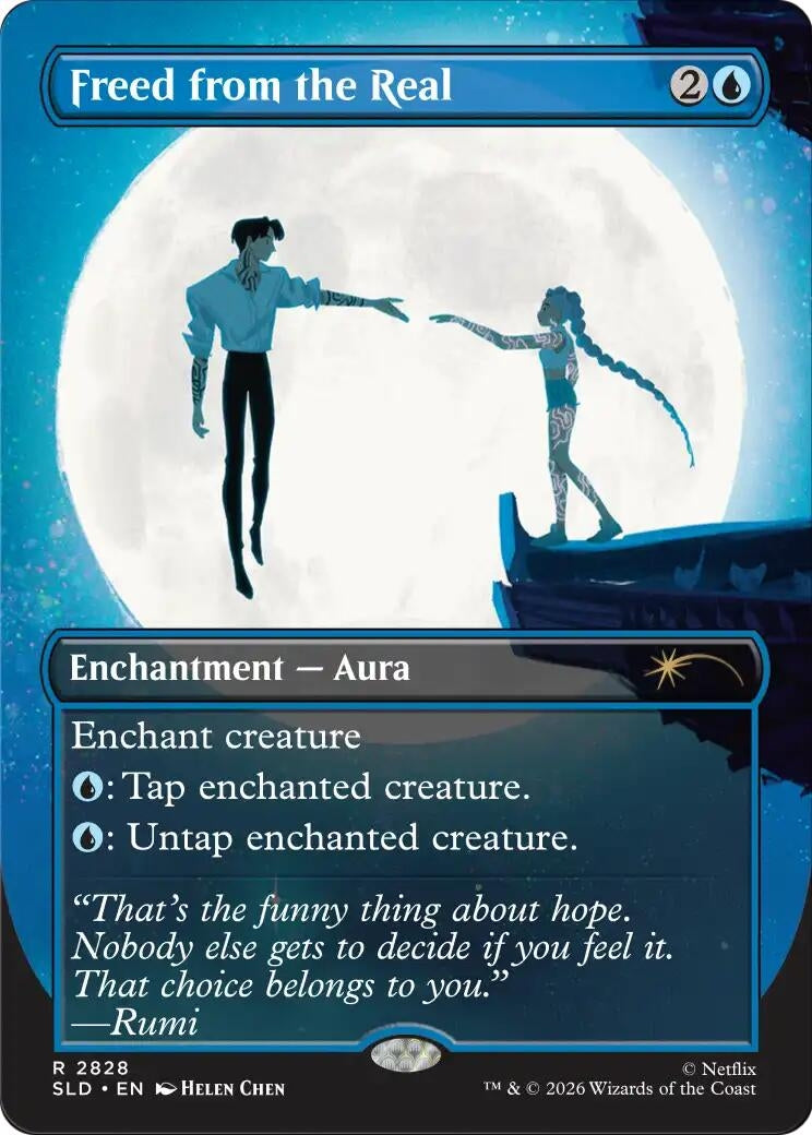 Image for Freed from the Real (2828) (SLD) - Magic: The Gathering
