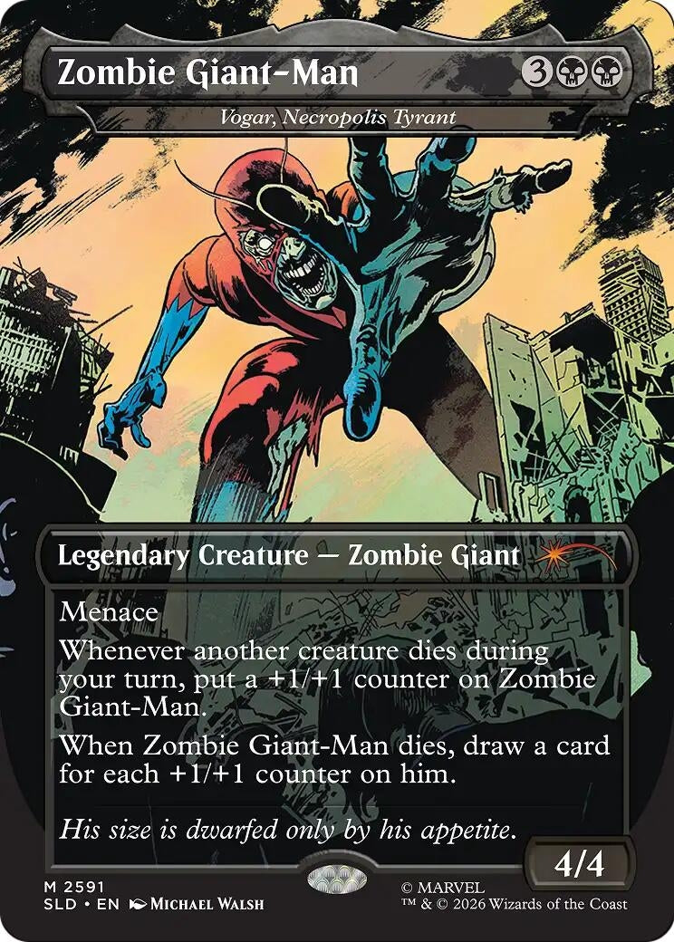 Zombie Giant-Man - Vogar, Necropolis Tyrant (2591) (SLD)