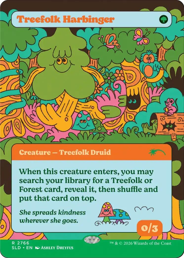 Treefolk Harbinger (2766) (SLD)