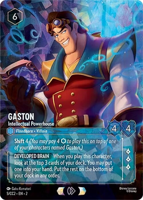 Gaston - Intellectual Powerhouse (5) (DLPC)