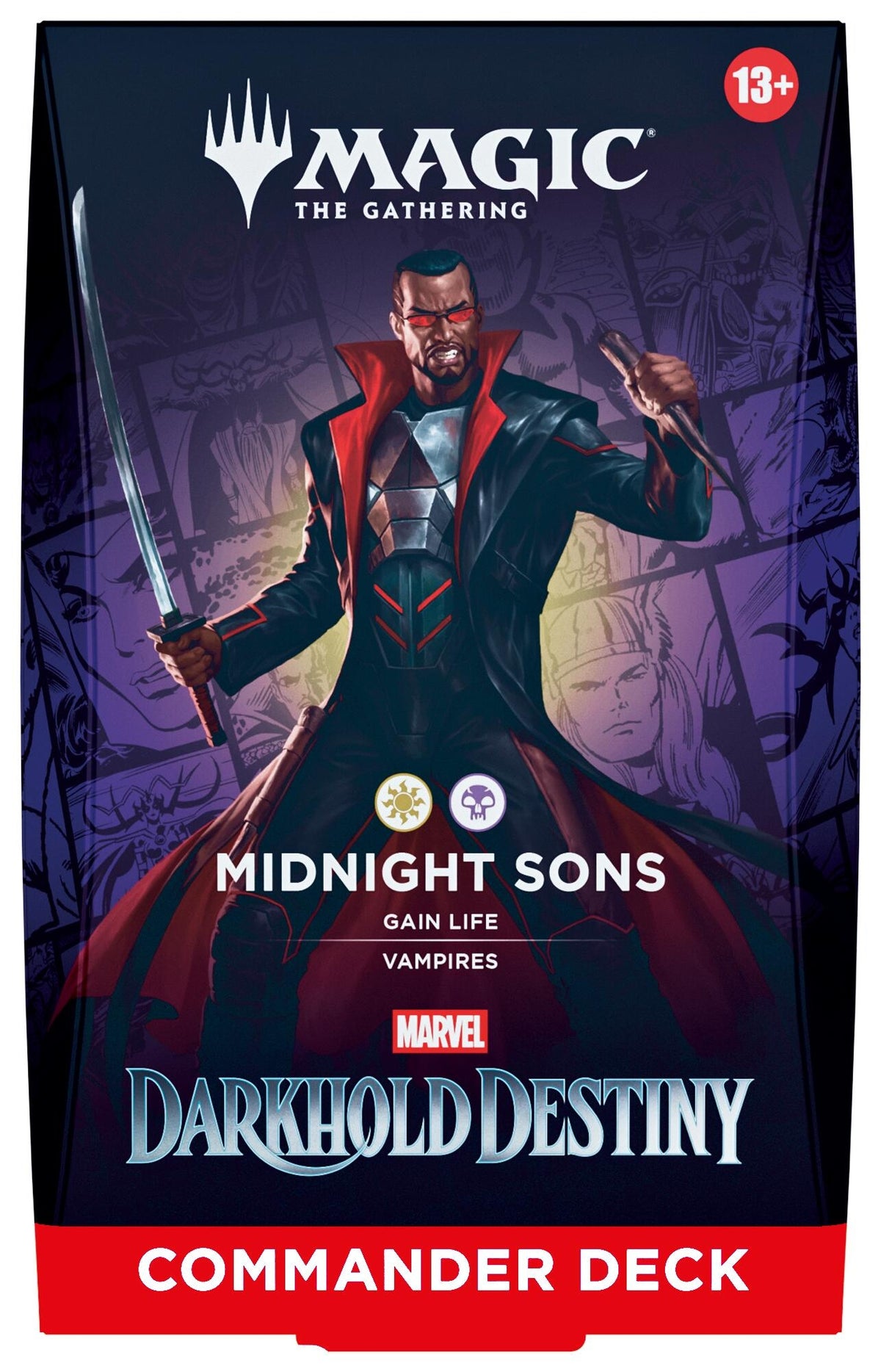 Image for Marvel: Darkhold Destiny Commander Deck - Midnight Sons - Magic: The Gathering