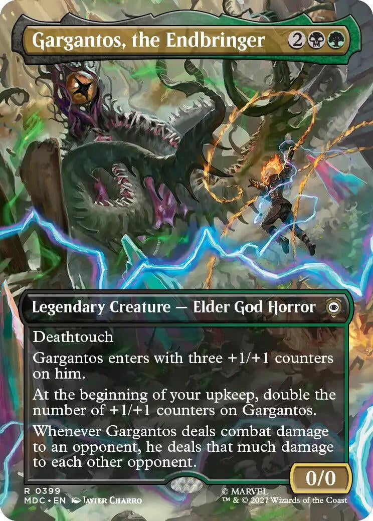 Gargantos, the Endbringer (Borderless) (399) (MDC)