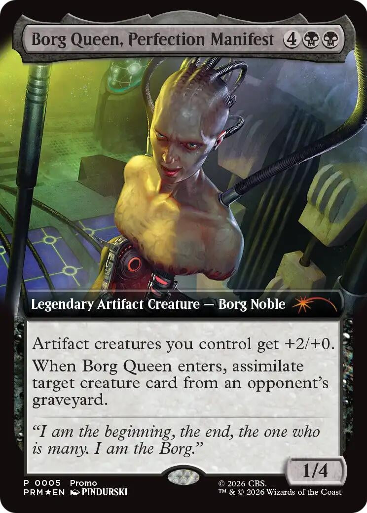 Borg Queen, Perfection Manifest (Extended Art) (5) (MEDIA)