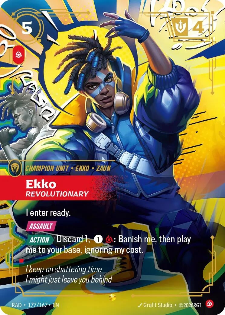 Ekko, Revolutionary (Overnumbered) (177/167) (RAD)
