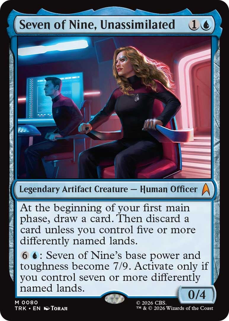 Seven of Nine, Unassimilated (80) (TRK)