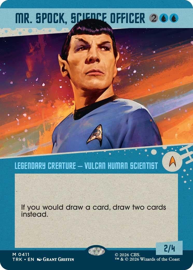 Mr. Spock, Science Officer (Showcase) (411) (TRK)