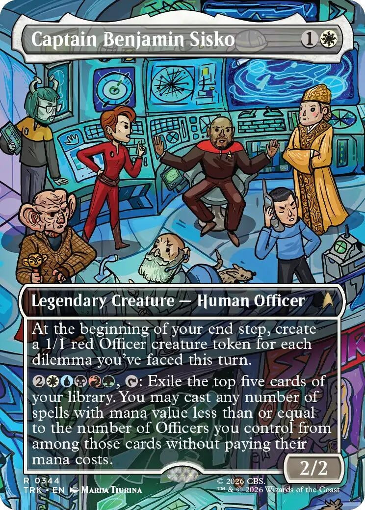 Captain Benjamin Sisko (Borderless) (344) (TRK)