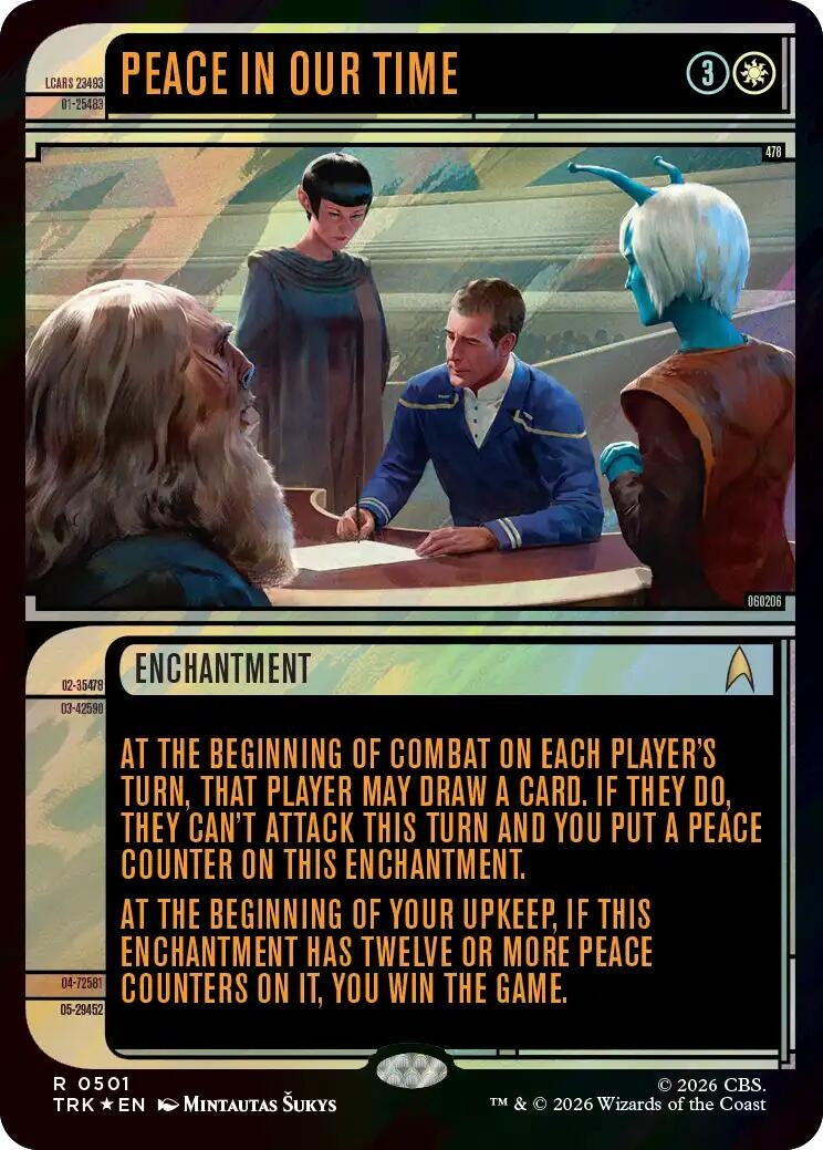 Peace in Our Time (Showcase) (Surge Foil) (501) (TRK)