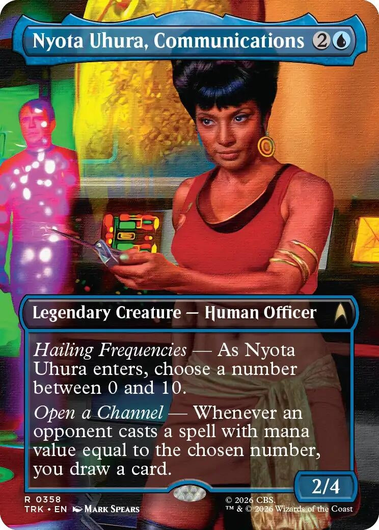 Nyota Uhura, Communications (Borderless) (358) (TRK)