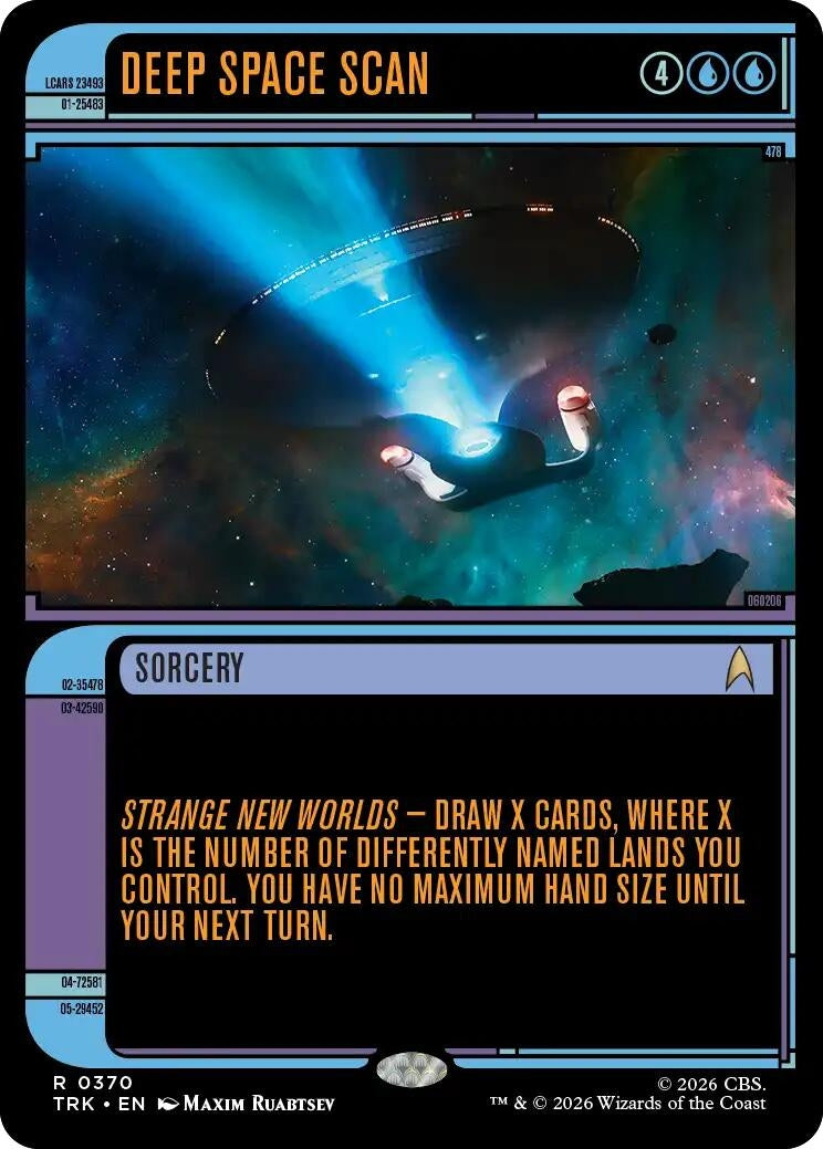 Deep Space Scan (Showcase) (370) (TRK)