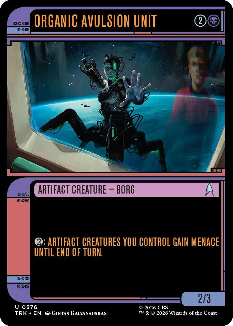 Organic Avulsion Unit (Showcase) (376) (TRK)