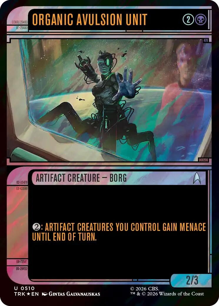Organic Avulsion Unit (Showcase) (Surge Foil) (510) (TRK)