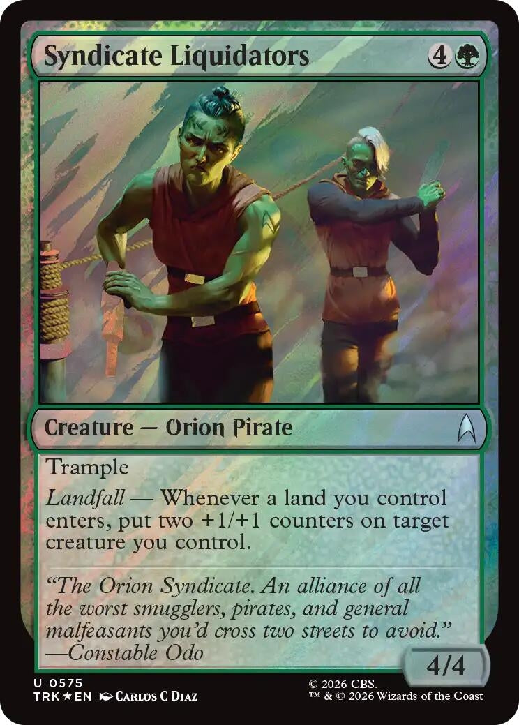 Syndicate Liquidators (Surge Foil) (575) (TRK)