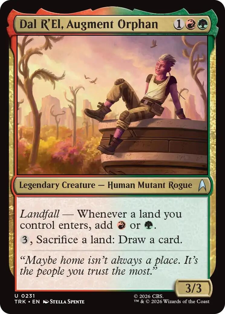 Dal R'El, Augment Orphan (231) (TRK)